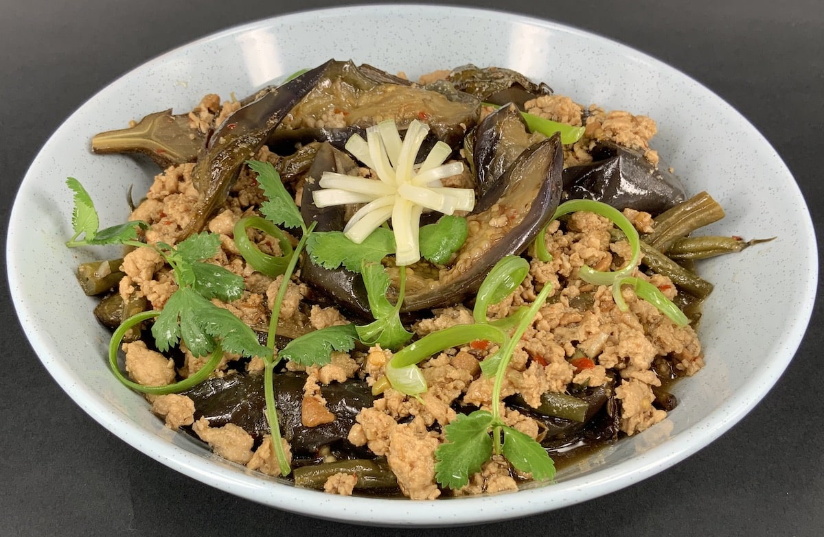 chinese eggplant and chicken instant pot