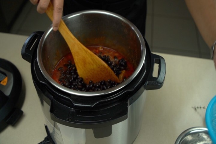 black beans instant pot