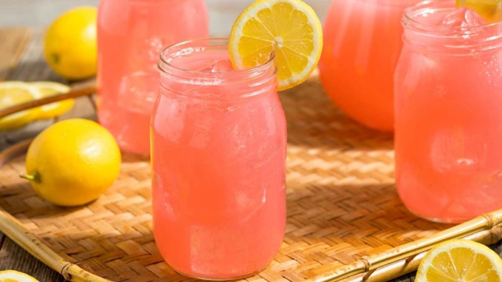 Pink Lemonade With Watermelon