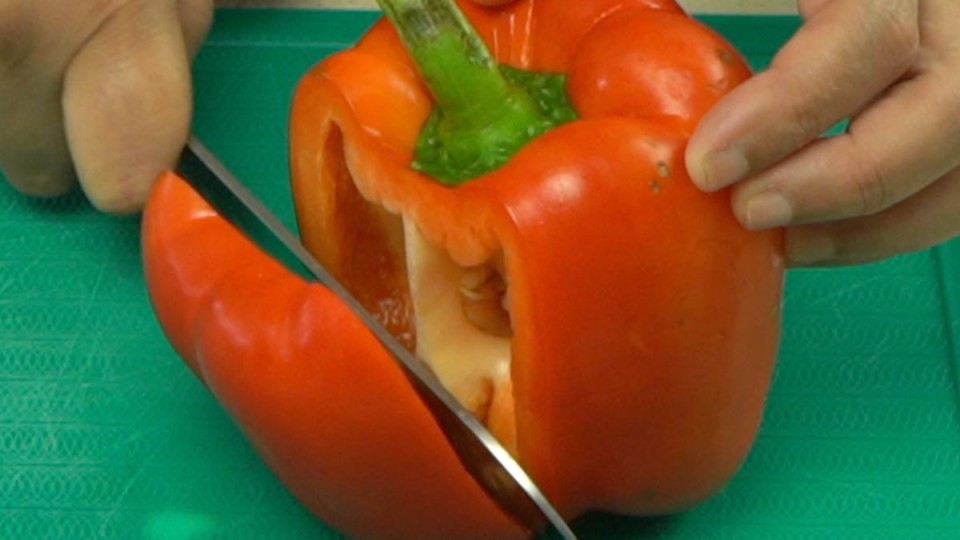 Slice Bell Pepper