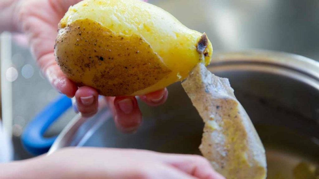 peeling Potato how much weight loss