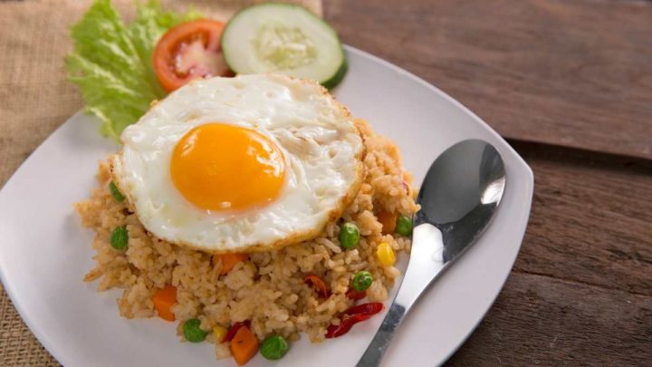 Fried Rice - Easy Breakfast For 100 people
