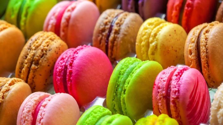 You can make macarons ahead of time for a Baby Shower