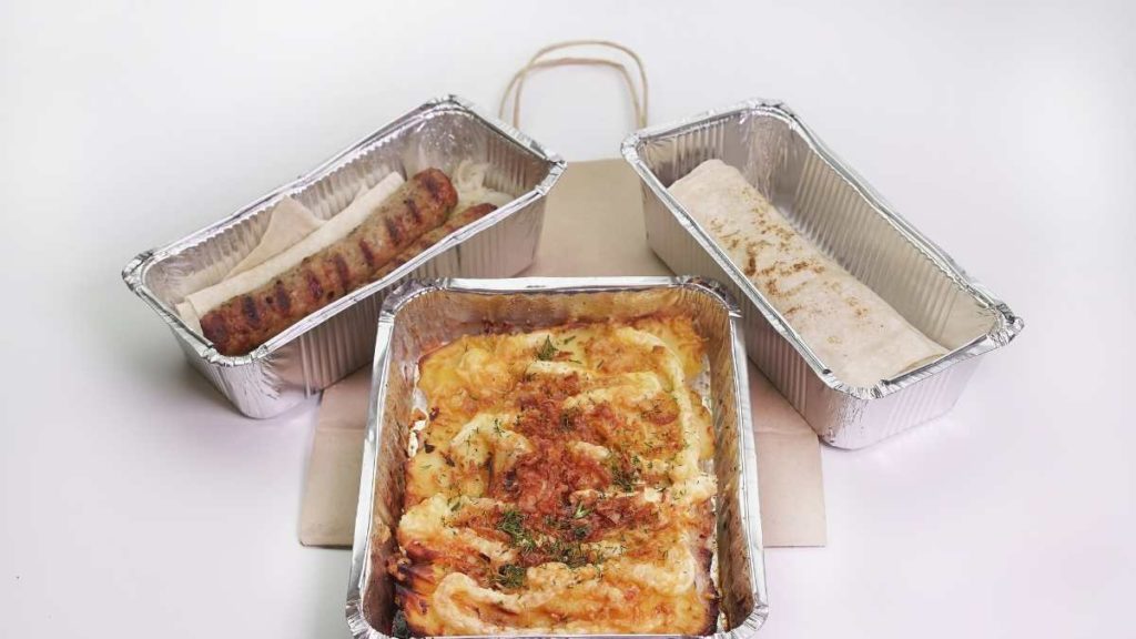 Deep Foil Containers For Casseroles