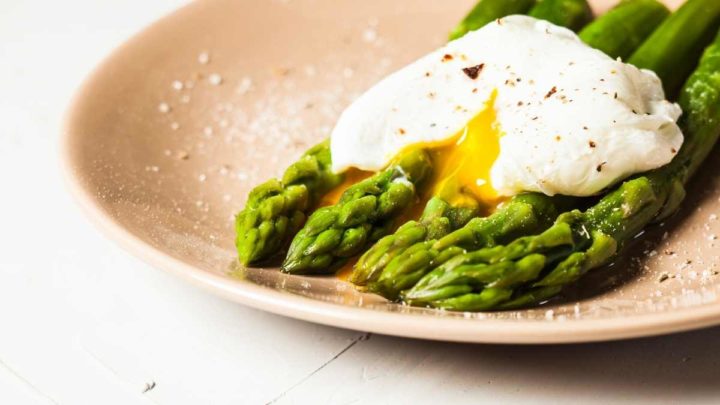 Asparagus and Poached Egg Are almost as good as smashed Avocado