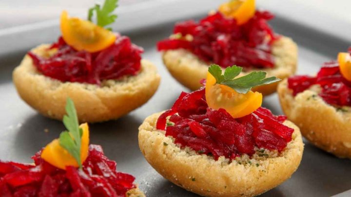 Savoury finger food or canapés are the most popular