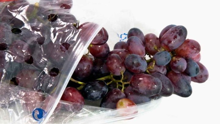 Store Grapes in a Perforated Bag