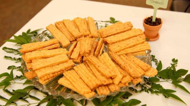 Cheese Straws Pair Well With Chicken Salad