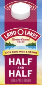 Can you freeze Land O'Lakes half and half