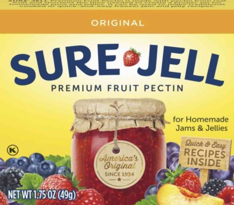 How Much Pectin Is in a Packet of Sure-Jell