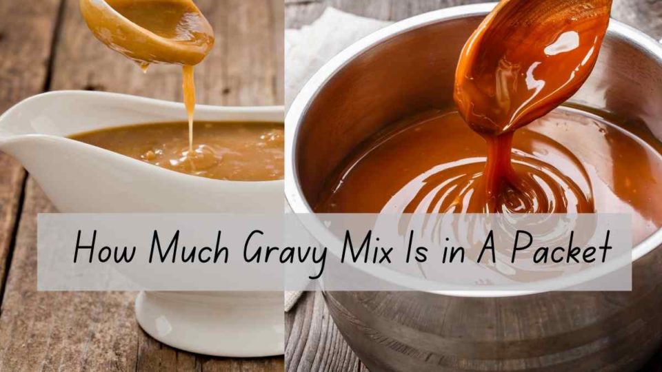 How Much Gravy Mix is in a Packet