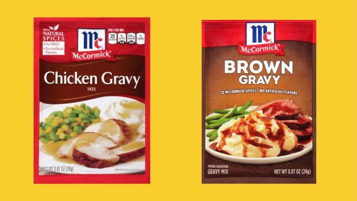 McCormick Gravy Is the Most Popular Gravy Mix Packet