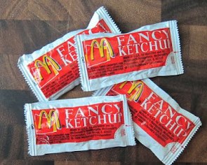 How Many Many Mc Donalds Ketchup Packets do You Need for A Large Fries - You need 3 packets