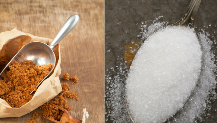 Brown Sugar vs White Sugar 