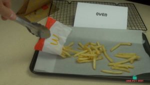 Spread Evenly The French Fries
