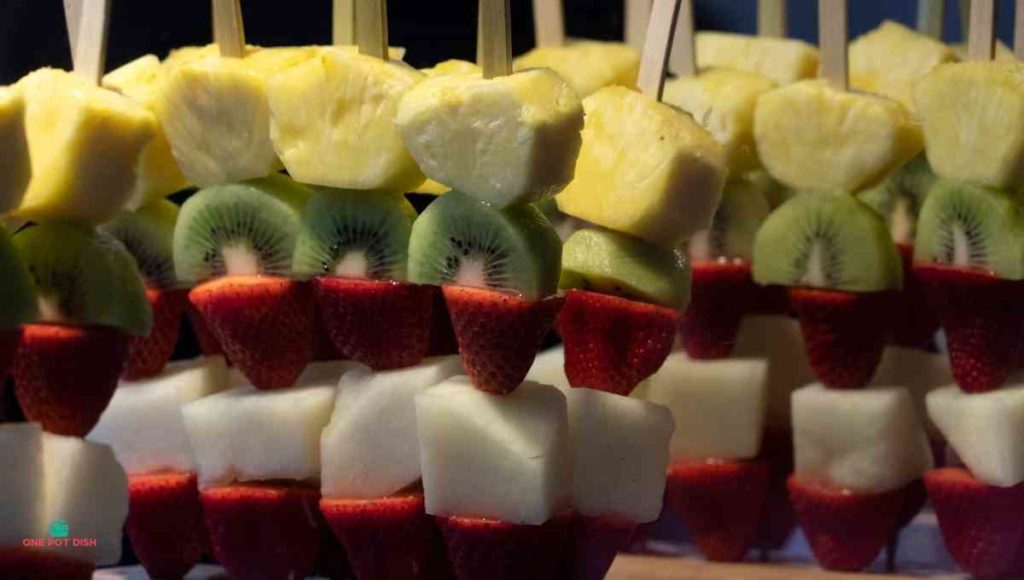 Fruit Skewers For Baby Shower