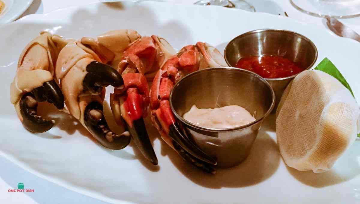 What is a serving size for Stone Crab Claws