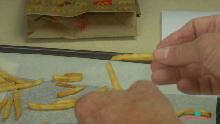 How to Check Mc Donald French Fries for Crispness