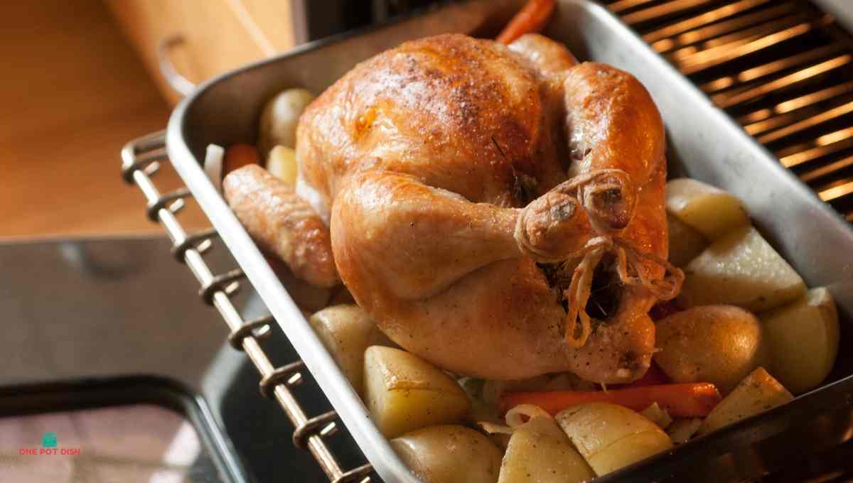 Do you cook chicken on top or bottom rack of oven?