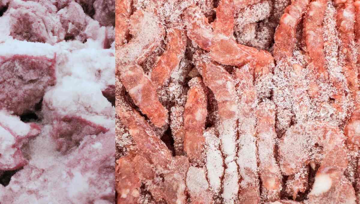 What Does it Signify if There are Ice Crystals in Meat