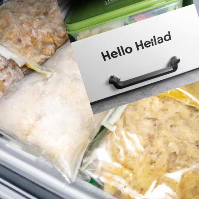 Create delicious frozen meals for your family with HelloFresh