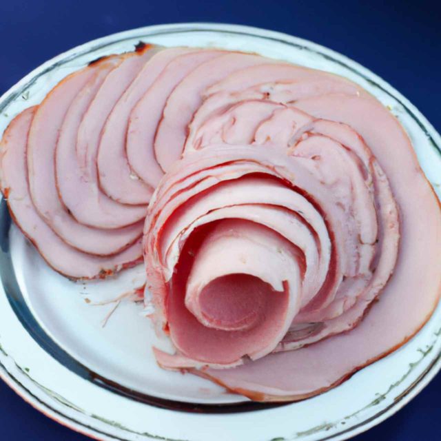 Spiral Ham Presented For a Crowd