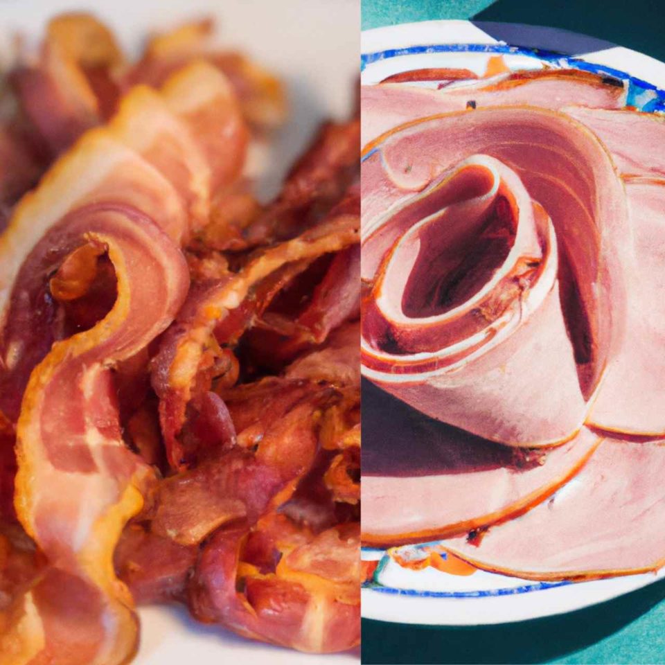 Bacon vs Ham