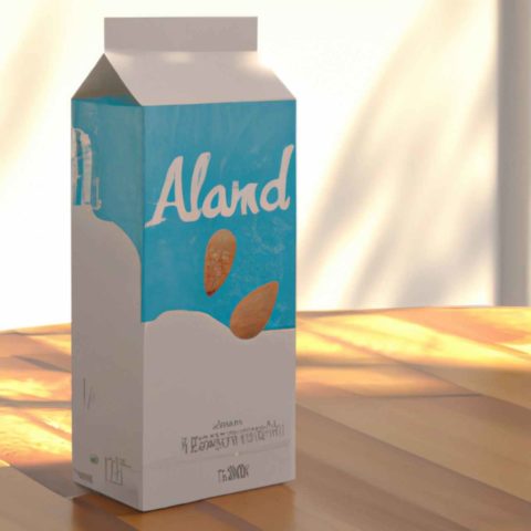 Carton of Almond Milk