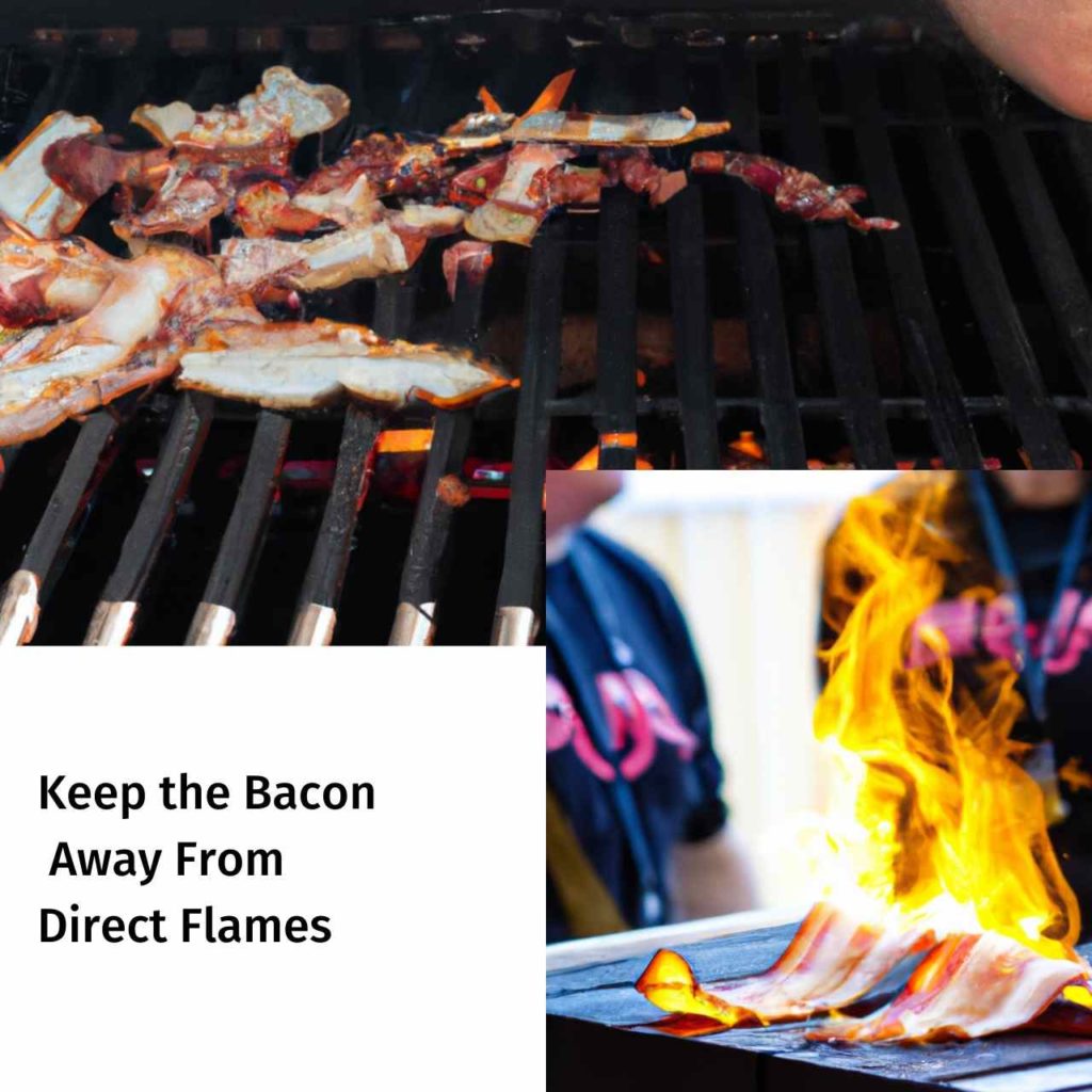 Take Care Not To Burn The Bacon With too Much Flame