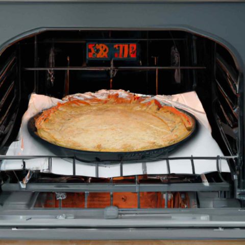 Apple Pie at 350 F in the Oven