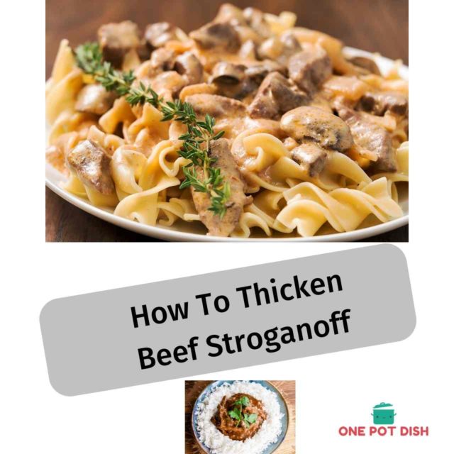 Perfectly Thickened Beef Stroganoff