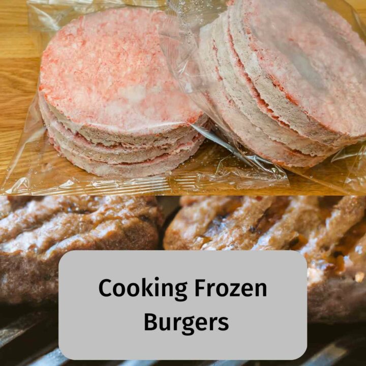 Electric Grilling Frozen Burgers