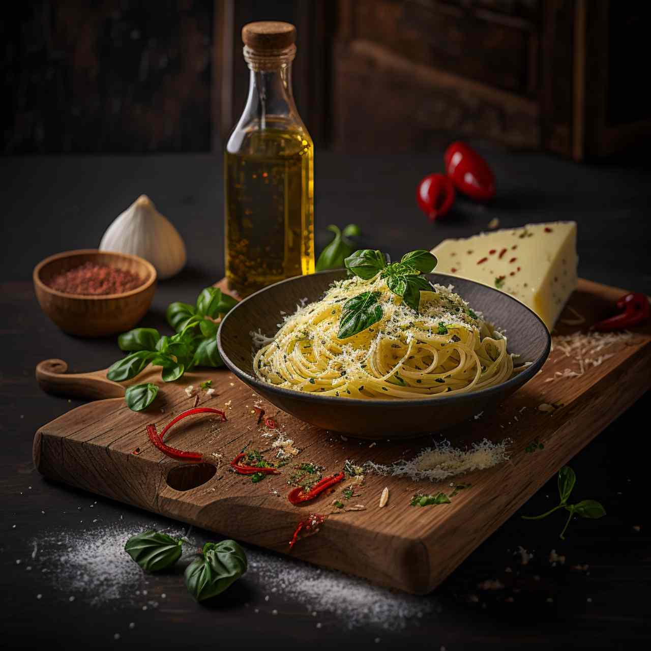 Spaghetti Aglio E Olio Recipe for A 100 People