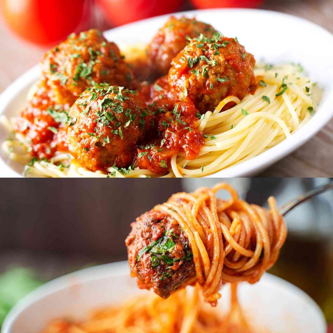Spaghetti Meatballs Recipe for A Crowd