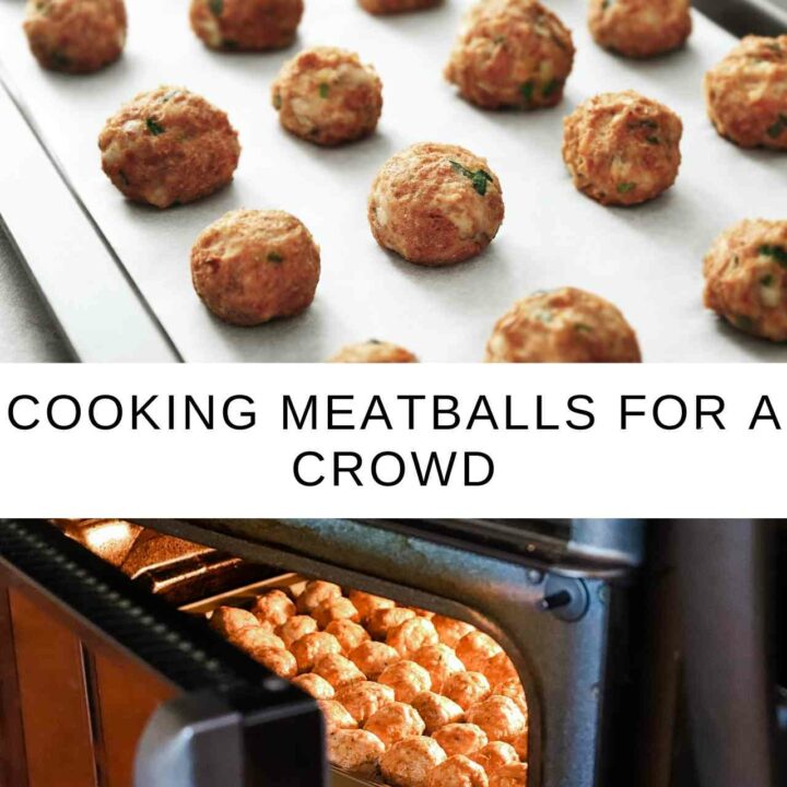 Use an Oven to Cook Large Quantities of Meatballs