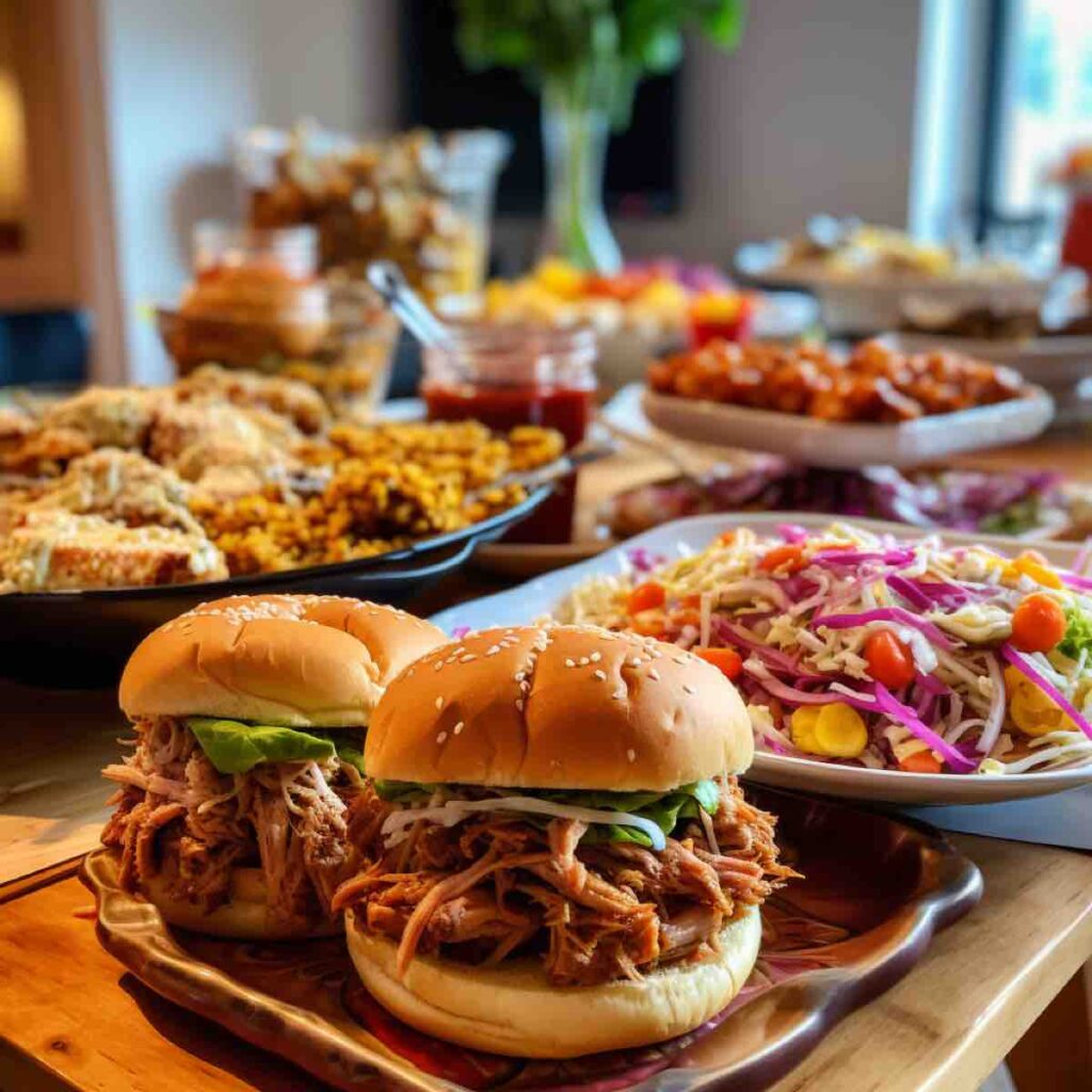 Pulled Pork Sandwiches For A Big Party