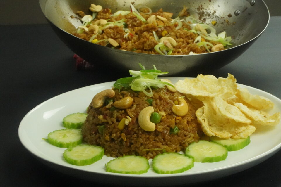 Nasi Goreng - Indonesian Fried Rice Cooked By a Professional Indonesian Chef